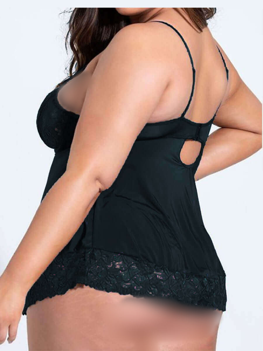 Stunning Wild Lacey Plus Size Babydoll