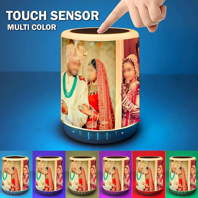 Customized Smart Touch Led Bluetooth Speaker - Intimacy HubGift SetKamuk Life