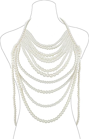 Kamuk Life Dramatic Pearls Beaded Body Chain - Intimacy HubKamuk Life