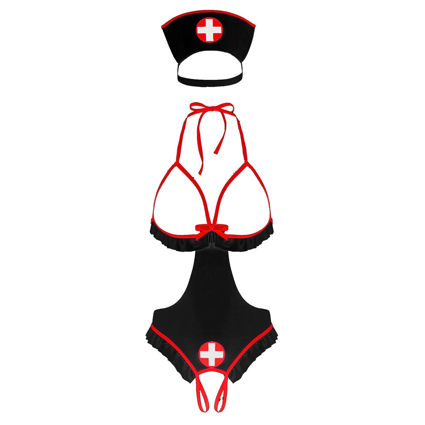 Kamuk Life Nurse Role play Costume - Black - Intimacy HubRole play DressKamuk Life