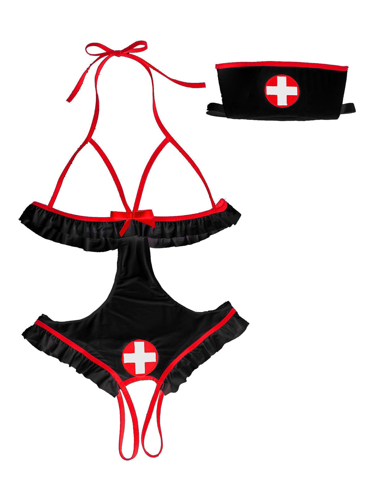 Kamuk Life Nurse Role play Costume - Black - Intimacy HubRole play DressKamuk Life