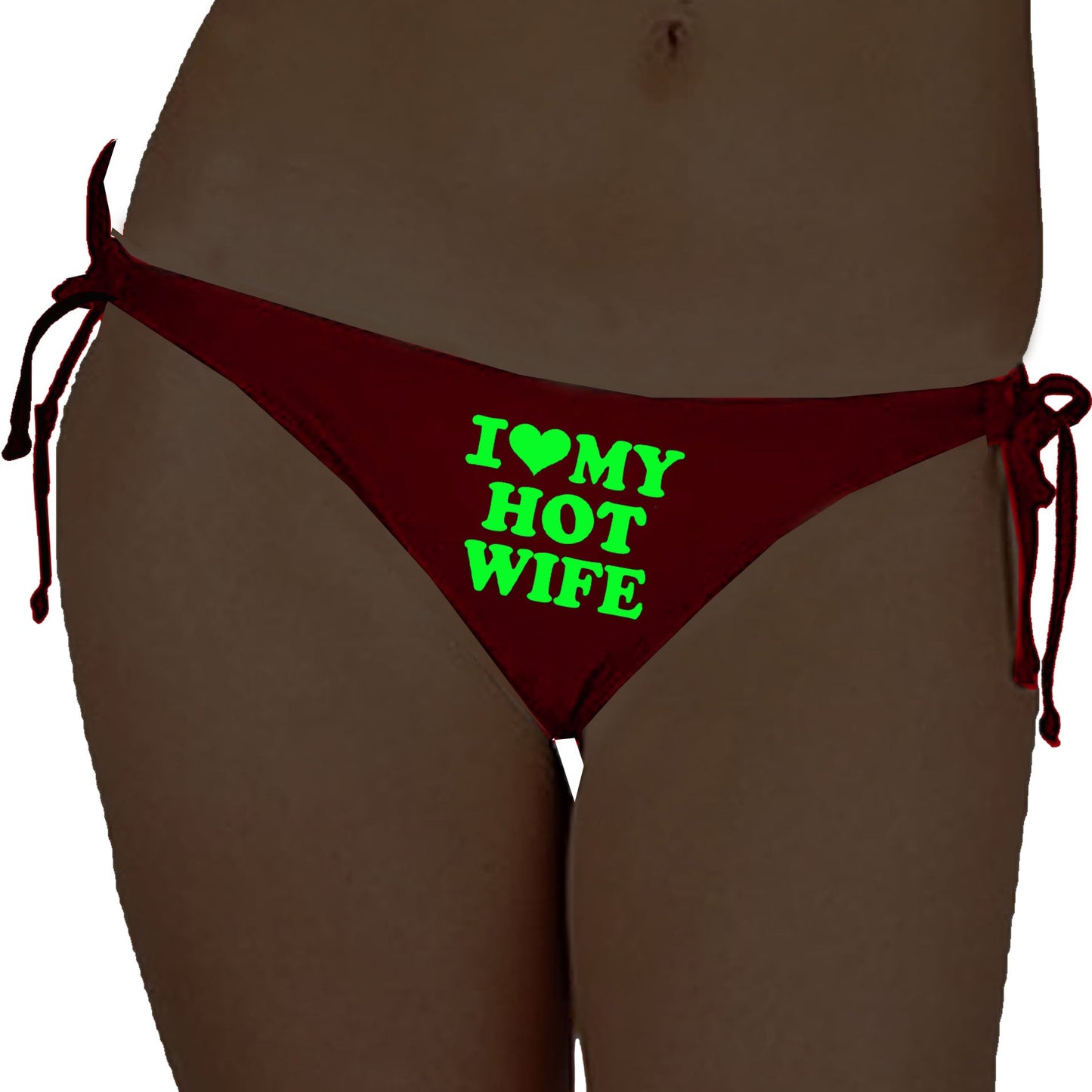 Kamuk Life Red Satin Glow in Dark Panty - Lights Up the Night - Intimacy HubHot LingerieKamuk Life