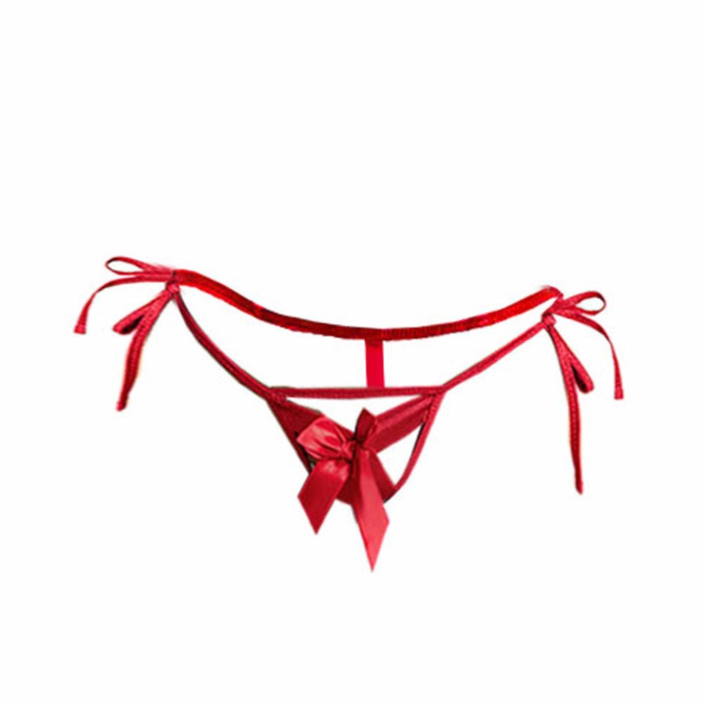 Red Front Bownet Bra And Panty Set - Intimacy HubHot LingerieIntimacy Hub